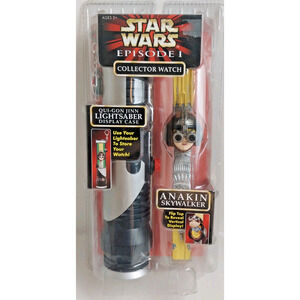 HOPE Star Wars Collector Watch Episode 1 Anakin Skywalker Lightsaber With Case